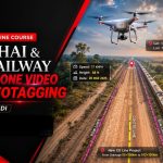 NHAI and Railway Drone Video Geotagging Hindi