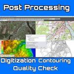 Post Processing of Drone Data -Digitization ,Contouring ,Printing