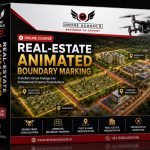 Real-Estate Animated Boundary Marking