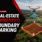 Real-Estate Animated Boundary Marking